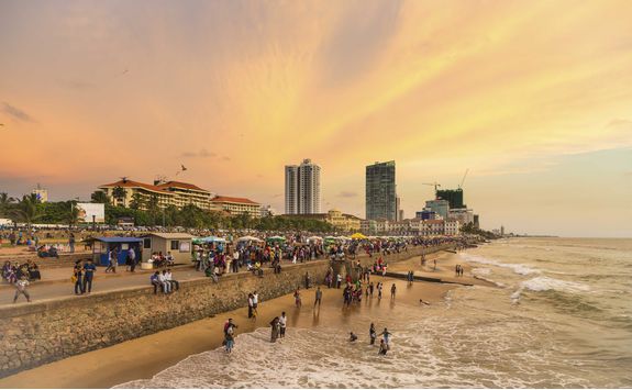 Beach in Colombo