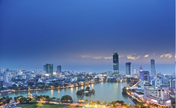 Colombo at dusk
