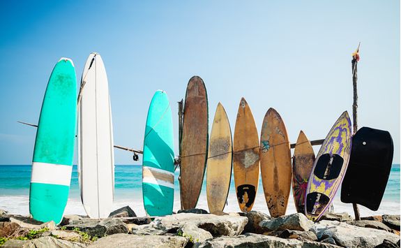 surfing