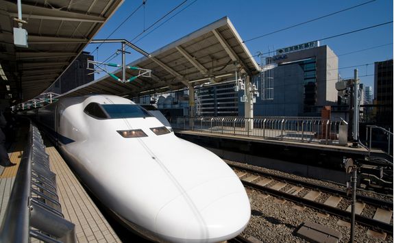 Bullet train to Tokyo