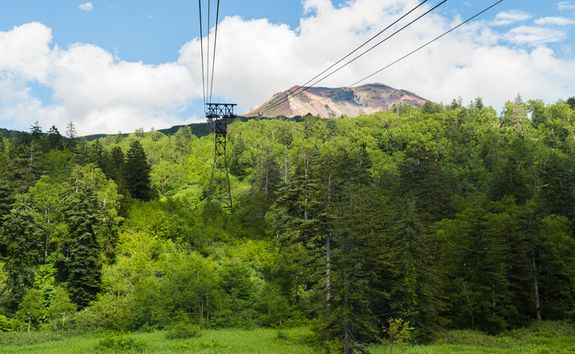 Mount Kurodake Ropeway in Daisetsuzan National Park