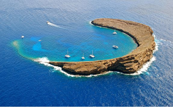 Molokini island