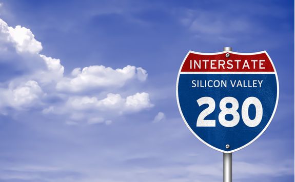 I-280 in Silicon Valley