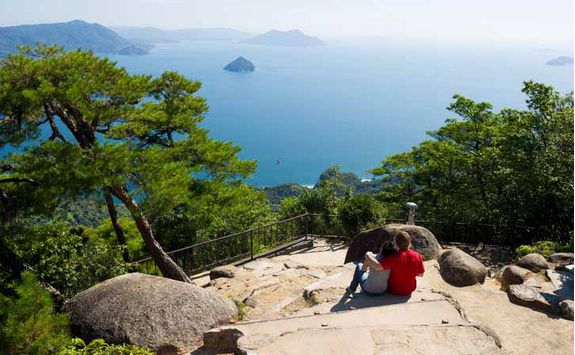 Miyajima mountain view
