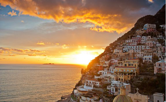 amalfi sunset