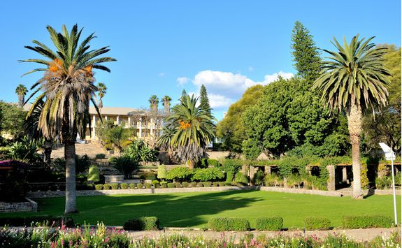 Parliament gardens in Windhoek
