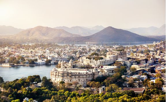 Udaipur city view