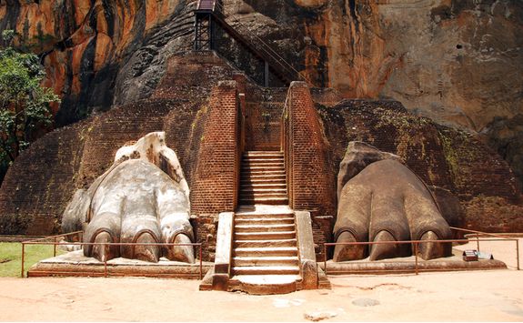 Sigiriya lion rock