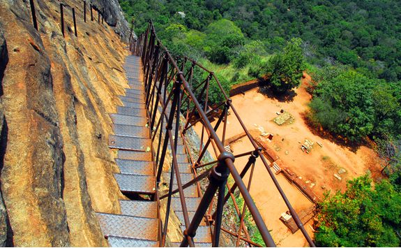 Sigiriya stairs