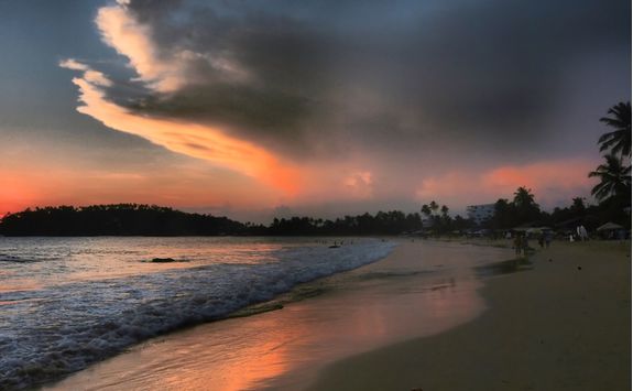 Sunset at the Beach, Sri lanka