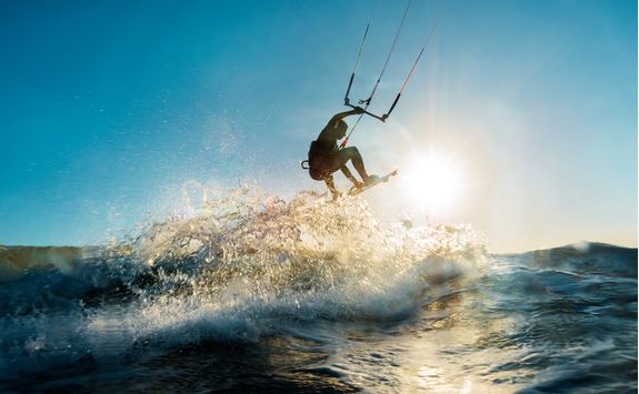 Wakeboarding in Komodo