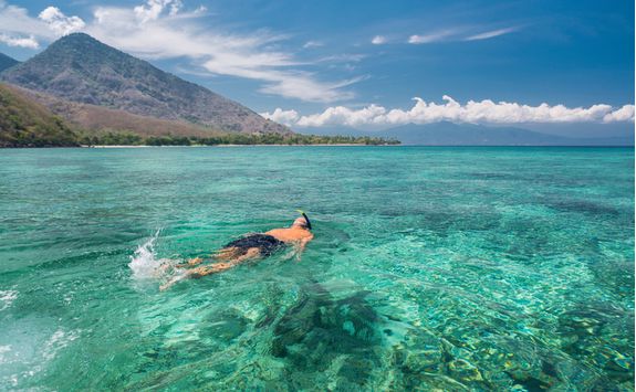 Snorkelling in Komodo