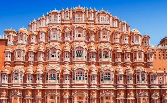 Palace of the winds in Jaipur