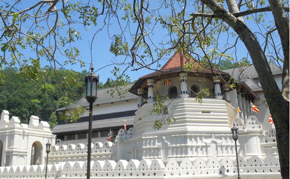 The Temple of the Tooth in Kandy