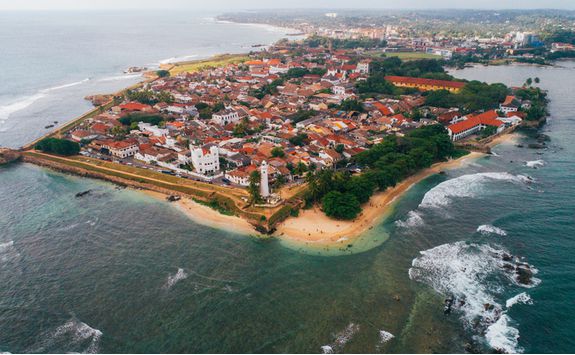 Galle from above