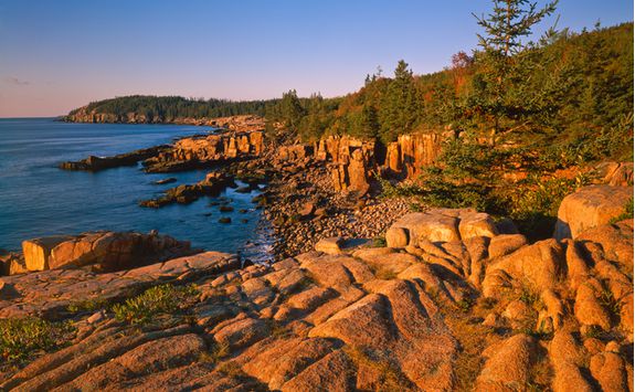 Maine coastline