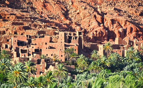 Morocco Atlas Berber village