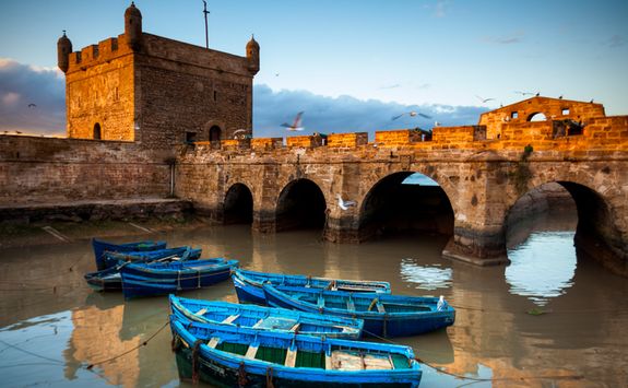 Morocco Essaouira boats