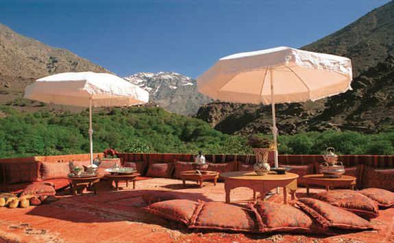morocco kasbah du toubkal terrace