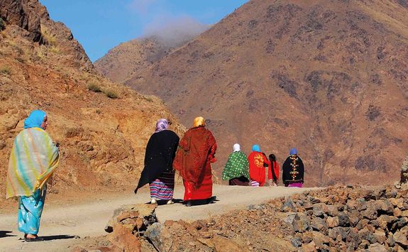 kasbah du toubkal local women