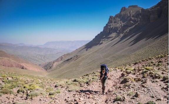 trekking atlas mountains