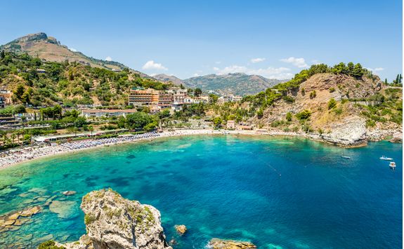 Beach at Taormina