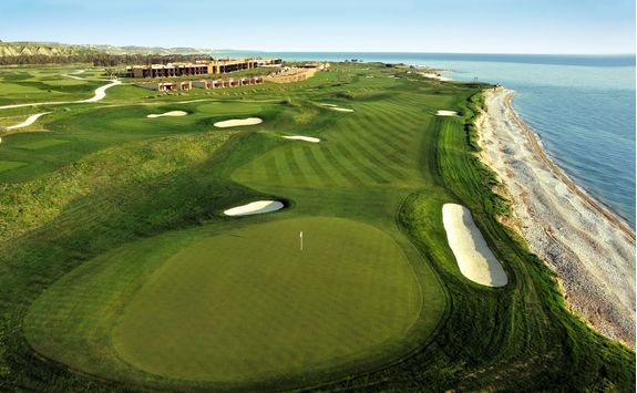 Golf course in Sicily