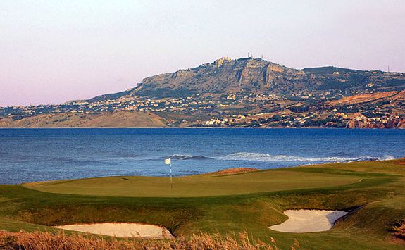 Luxury golf course view