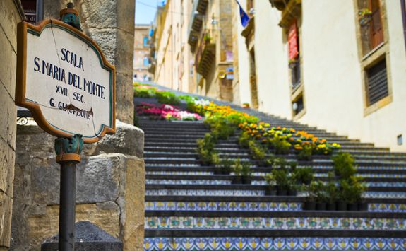 Stairs in Taormina