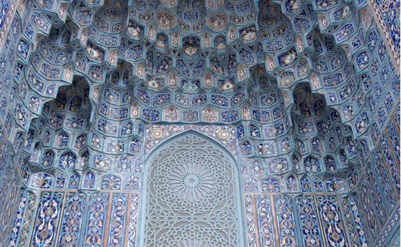 Marrakech blue art