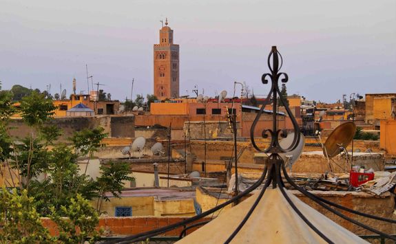 Buildings in Marrakech