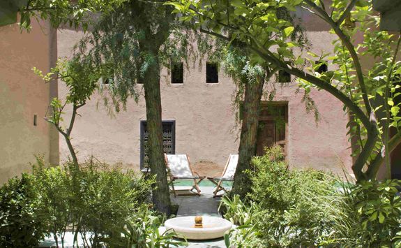 Courtyard at Dar Ahlam