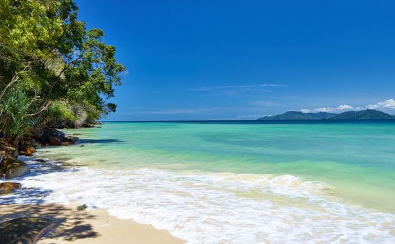 Turquoise waters of Kota Kinabalu
