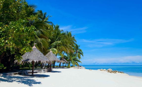 White sand Borneo beach