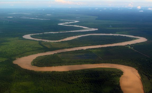 Meanders of the Danum river