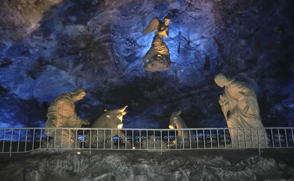 Manger in the Salt Cathedral