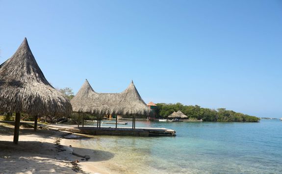 Beach on the Rosario Islands
