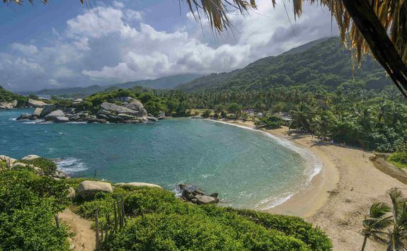 Beach in Tayrona National Park