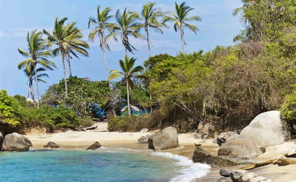 Beach in Tayrona National Park