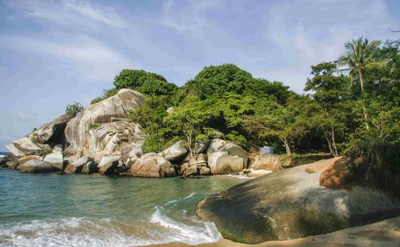 Tayrona coastline