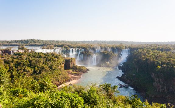 View to the Iguaza Falls