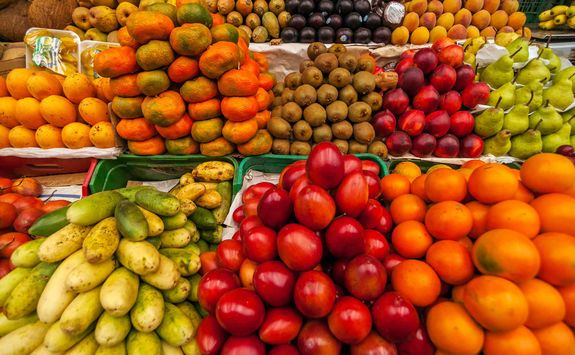 Fruit market in Bogota
