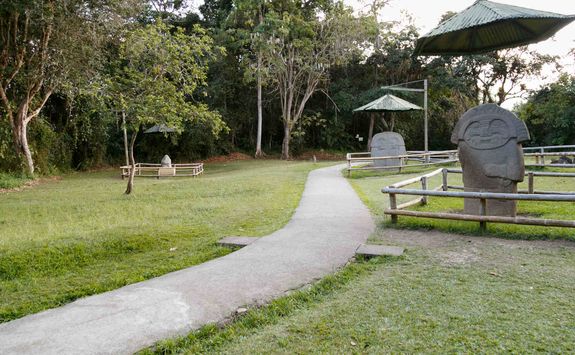 San Agustin archaeological park