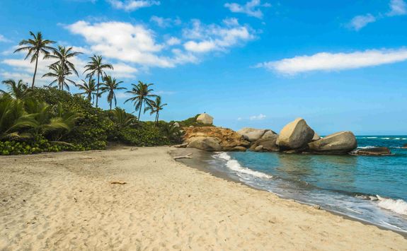 Beach in Tayrona National Park