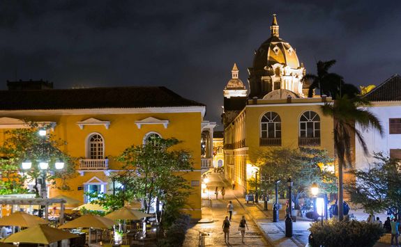 Cartagena at night
