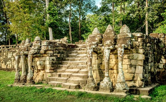 Elephants terrace Angkor