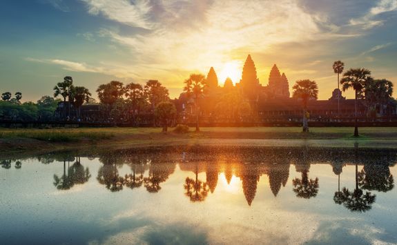 Mysterious towers in Angkor