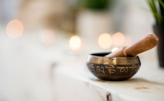 Singing bowl - yoga