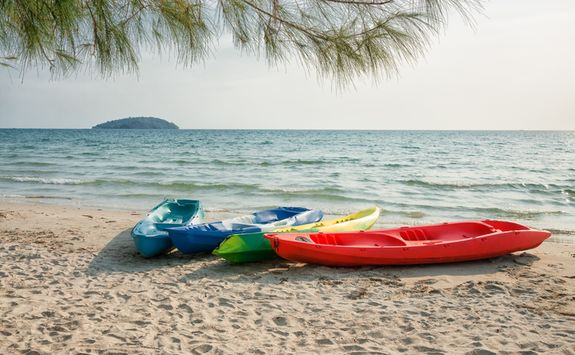 Kayak on the beach