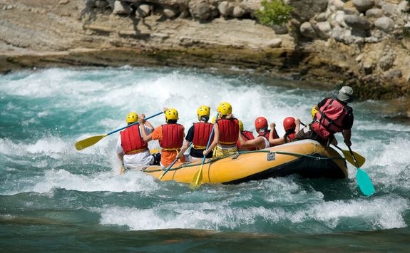 White water rafting